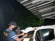Mobil Honda Mobilio BE 1068 VD Terbakar Di Kecamatan Kotaagung Tanggamus