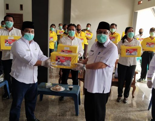 TEC Gelar Reses, Sekaligus Berikan Puluhan Ribu Masker dan Hand Sanitizer