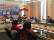 Bupati Tanggamus Lakukan Video Conference (Vicon) Bersama Seluruh Camat