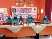 Ketua PKK Lamtim Hj. Putri Ernawati Zaiful Bokhari Laporkan Kegiatan Pencegahan Covid 19