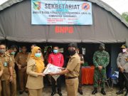 Bupati Tanggamus Tinjau Pembuatan KKS Dan Penyaluran Bantuan Sosial Tunai 2020