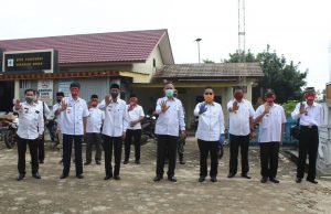 Bupati Lamtim Buka Pasar Bersubsidi Penanganan Dampak Ekonomi Covid-19