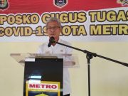 Pemkot Metro Beri Bantuan Masker Di 5 Kecamatan