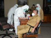 Pemkab Tubaba Lakukan Repid Test Cobid-19 Di Lingkungan Pemkab
