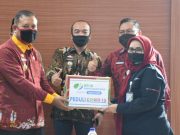 BPJS Ketenagakerjaan Lampung Tengah Berikan Bantuan Ke Pemkab Tubaba