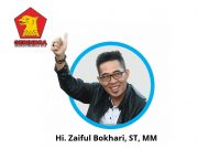 Partai Gerindra Beri Rekom Ke Hi. Zaiful Bokhari