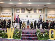 Kornelia Umar Dilantik Pimpin Perwosi Tubaba
