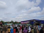 Pasar Murah Di Lapangan Iringmulyo Kota Metro Diduga Langgar Protokol Kesehatan