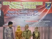 Pelepasan Purna Bhakti Sekertaris Daerah (Sekda) Kota Metro Periode 2017 – 2020