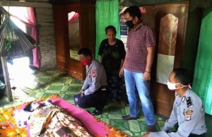 Polsek Banjar Agung Identifikasi Penemuan Korban MD Di Dalam Sumur