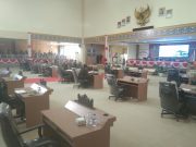 Dinkes Mesuji Lakukan Pengecekan Suhu Badan Di Gedung DPRD Mesuji