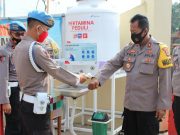 Wakapolres Tubaba Cek Kelengkapan Protokol Covid-19