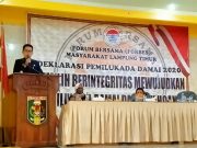 Forbes Masyarakat Lampung Timur Deklarasi Pemilukada Damai dan Anti Hoax 2020