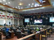 Sidang DPRD Kota Metro Dengarkan Pidato Presiden RI Indonesia, Dalam Menyambut HUT RI Ke-75