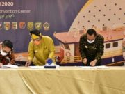 Bupati Lamtim Hadiri Acara Serah Terima Hibah Kapal