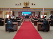 DPRD Mesuji Rapat Paripurna Dengarkan Pidato Kenegaraan Presiden RI Di HUT Kemerdekaan Ke-75