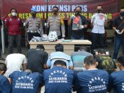 Polres Tulang Bawang Ungkap 21 Perkara Dengan 19 Pelaku dan 6 Pucuk Senpi Selama Operasi Sikat Krakatau 2020