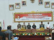 DPRD TuBaBa Paripurna RAPERDA TA 2020 Tingkat 1