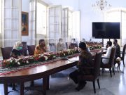 Presiden Jokowi Terima Tim Vaksin Merah Putih di Istana Bogor