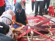 Ketua Dekranasda Lampung Timur Kunjungi Nuwo Tapis Sanggar Putri