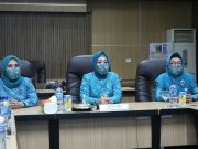 Ketua TP PKK Lamtim Ikuti Rapat Tentang Kegiatan #GebrakMasker
