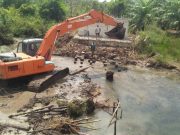 DPKP Mesuji Mulai Pembangun Jembatan Desa Sungai Badak