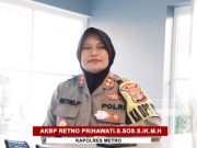 Kapolres Kota Metro Apresiasi SMK N 3 Metro, Bersama Mencegah Penyebaran Covid19