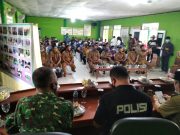 Danramil 411-12/GS Kapten Arh Bend Johan Hadiri Acara Kampung Bersih Narkoba