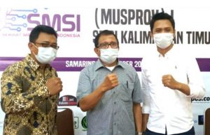 Abdurrahman Amin Pimpin SMSI Kaltim Periode 2020 – 2025