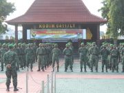 Dandim 0411/LT Letkol Inf Andri Hadiyanto,M.Han Pimpin Langsung Apel Militer