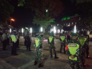 Personel Gabungan TNI, Polri Dan Pemkot Metro Gelar Operasi Yustisi