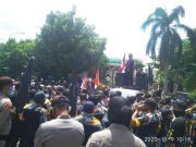 GMBI Kota Metro Gelar Aksi Demo Di Depan Kantor Walikota Metro