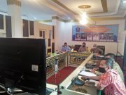 Pemkab Tanggamus Ikuti Rakor Melalui Vicon oleh Kementerian Dalam Negeri