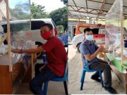 Dinkes Kota Metro Adakan Bansos Rapid Tes Kepada Awak Media