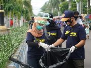 Pemuda Milenial Pendukung Paslon 02 Komitmen Peduli Lingkungan