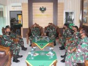 Kodim 0411/LT Terima Kunjungan Pabandya Dalam Persiapan Lomba Binter Terpusat Di Tahun 2021