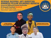 WEBINAR ANTI NARKOTIKA NASIONAL KOMUNITAS PELAJAR KOLABORASI INDONESIA
