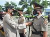 Kapolres Tulang Bawang Pimpin Upacara Sertijab Kapolsek Menggala, Ini Pesannya