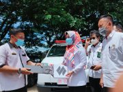 Bupati Tanggamus Hadiri Acara Penyerahan Bantuan Di Kecamatan Limau