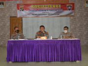 Dir Binmas Polda Lampung Sosialisasi Perpol Nomor 4 Tahun 2020 di Tulang Bawang