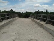 Jembatan Di Desa Sungai Badak Mesuji Segera Akan Dinikmati Warga