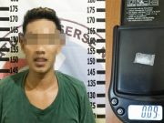 Bawa Narkotika Ke Rumah Makan Di Tulang Bawang, Pemuda Asal Lampung Tengah Ditangkap Polisi