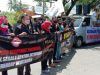 FPII Gelar Demo Aksi Damai Di Depan Gedung KPU Lamsel