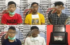 Satresnarkoba Polres Tulang Bawang Tangkap Lima Warga Binaan Rutan Kelas II B Menggala