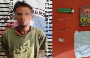 Nyambi Edarkan Narkotika, Seorang Nelayan Ditangkap Satresnarkoba Polres Tulang Bawang