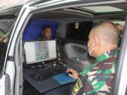 Kodim 0411/LT Sambut Kedatangan personel Pomdam II/Sriwijaya