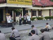 Ini Pesan Kapolres Tulang Bawang Kepada 100 Personelnya Yang BKO Pam Pilkada Tahun 2020