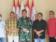 Temu Kangen, Mayjen TNI Joko Warsito Sambangi Markas SMSI