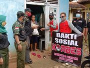 KOMBES Dan DPC HIPAKAD Kota Metro Bersama Lakukan Bhakti Sosial