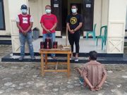 Polsek Gedung Aji Tangkap Pelaku Curat Yang Beraksi di Kampung Sendiri